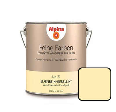 Alpina Wandfarbe Alpina Feine Farben No. 31 Elfenbein-Rebellin 2,5