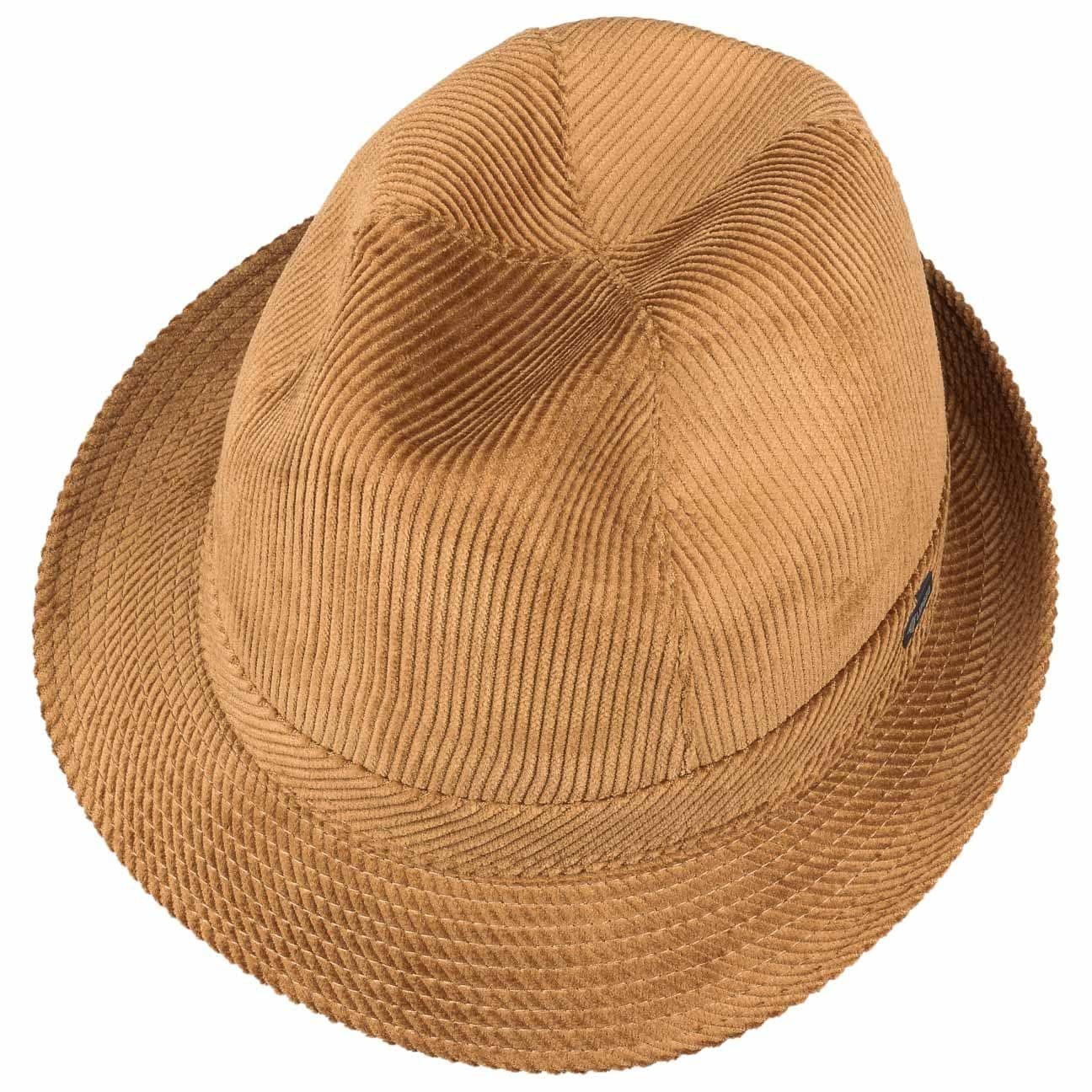 Lipodo mit Italy (1-St) Made Trilby in Kord Futter, camel