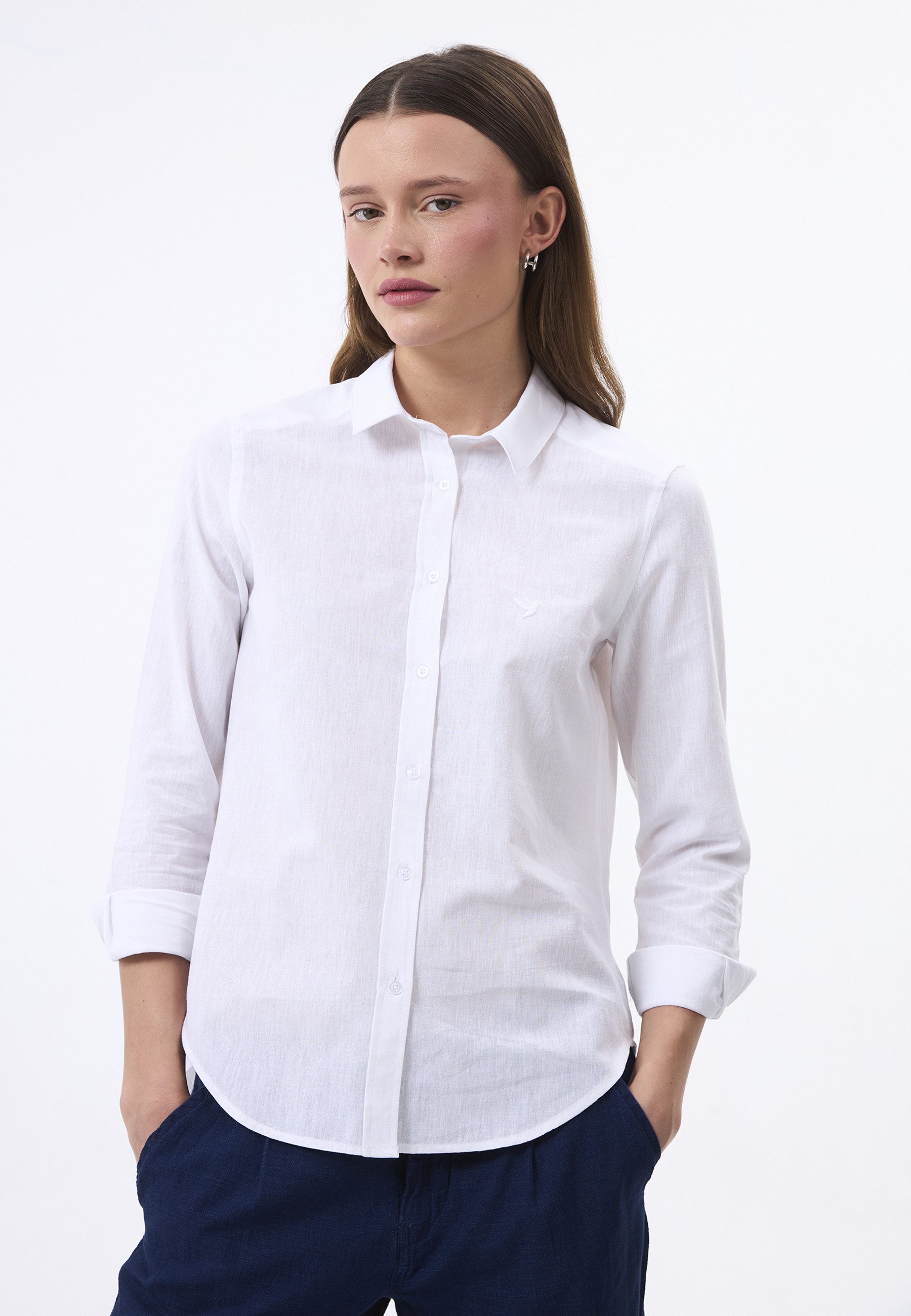 Felix Hardy Hemdbluse Leinen-Shirt