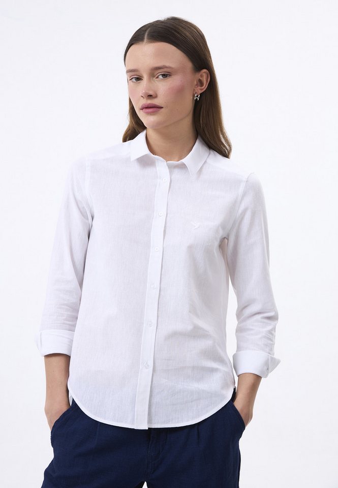 Felix Hardy Hemdbluse Leinen-Shirt