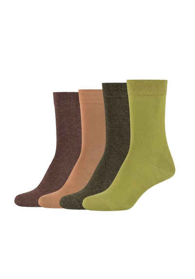 Camano Socken (4-Paar) ca-soft mit weichem Komfortbund