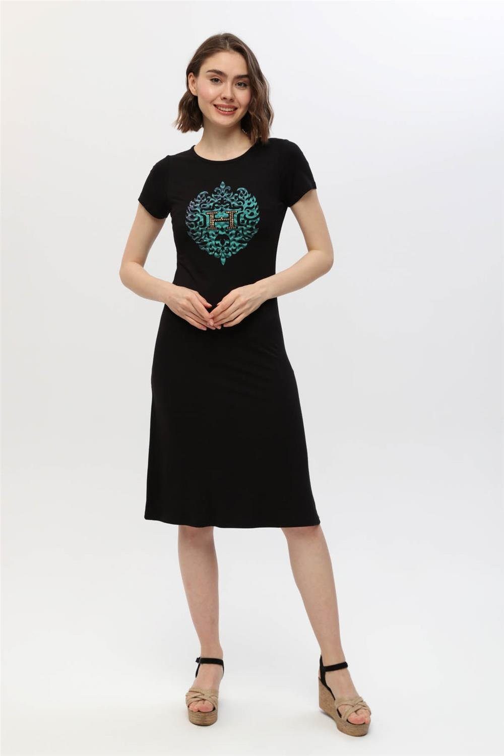 Midikleid Stein Kleid