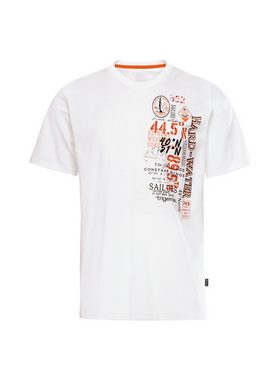 Trigema T-Shirt TRIGEMA T-Shirt mit maritimem Print (1-tlg)
