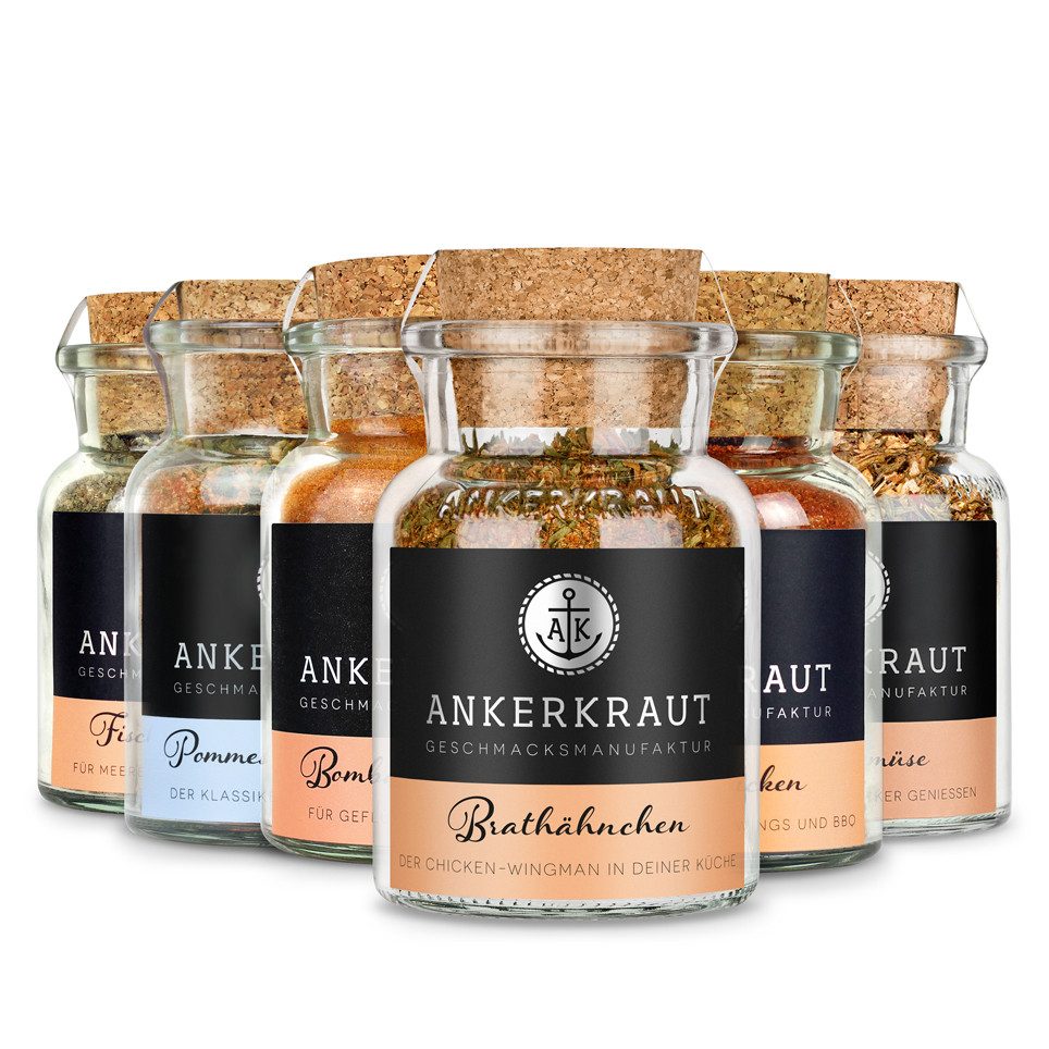 Ankerkraut Gewürz Airfryer Gewürz-Set, Ankerkraut Air Fryer Gewürz-Set - Gewürzmischung Kochen