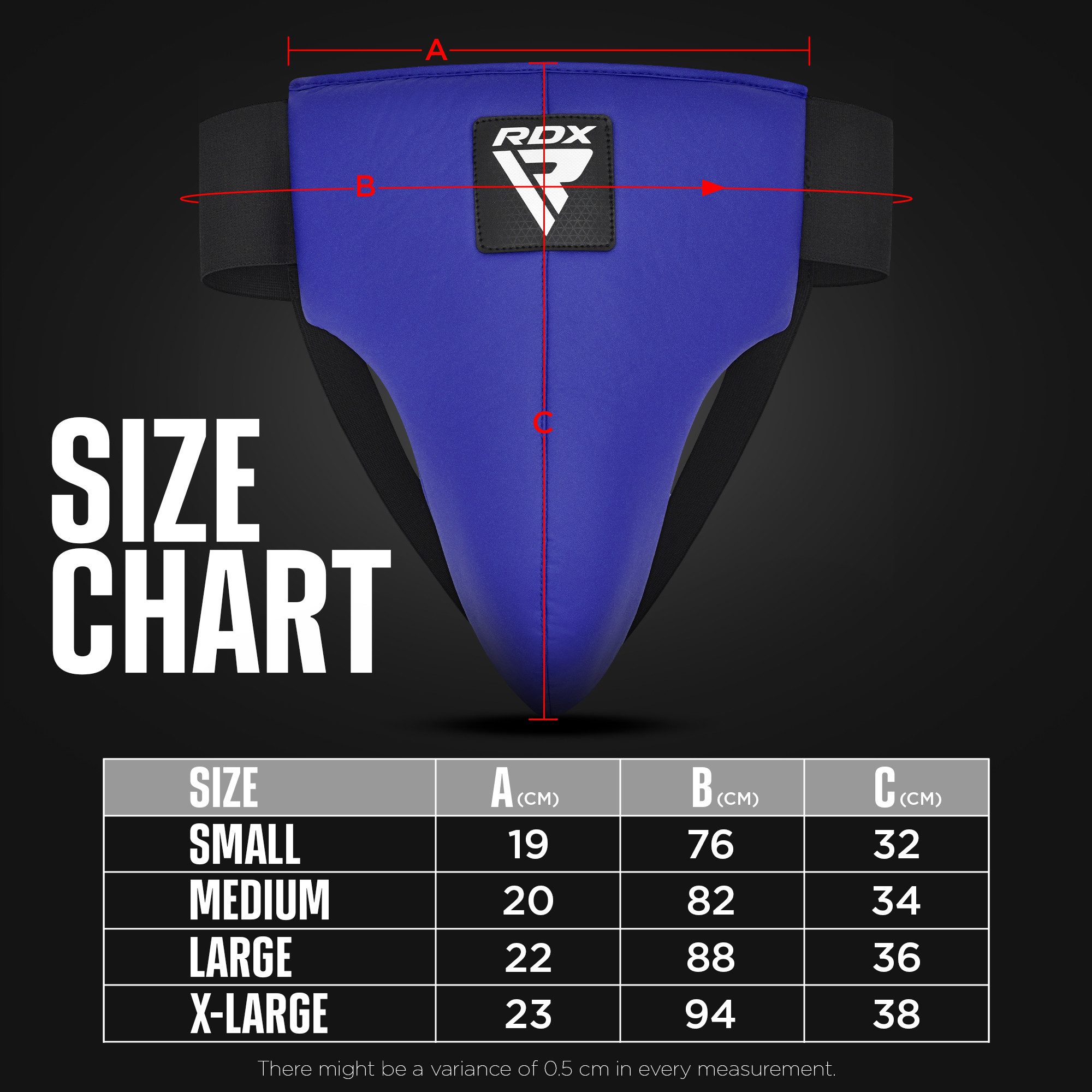 RDX Sports Tiefschutz RDX Groin Guard für Boxen Bauchschutz Muay Thai MMA Fighting Karate