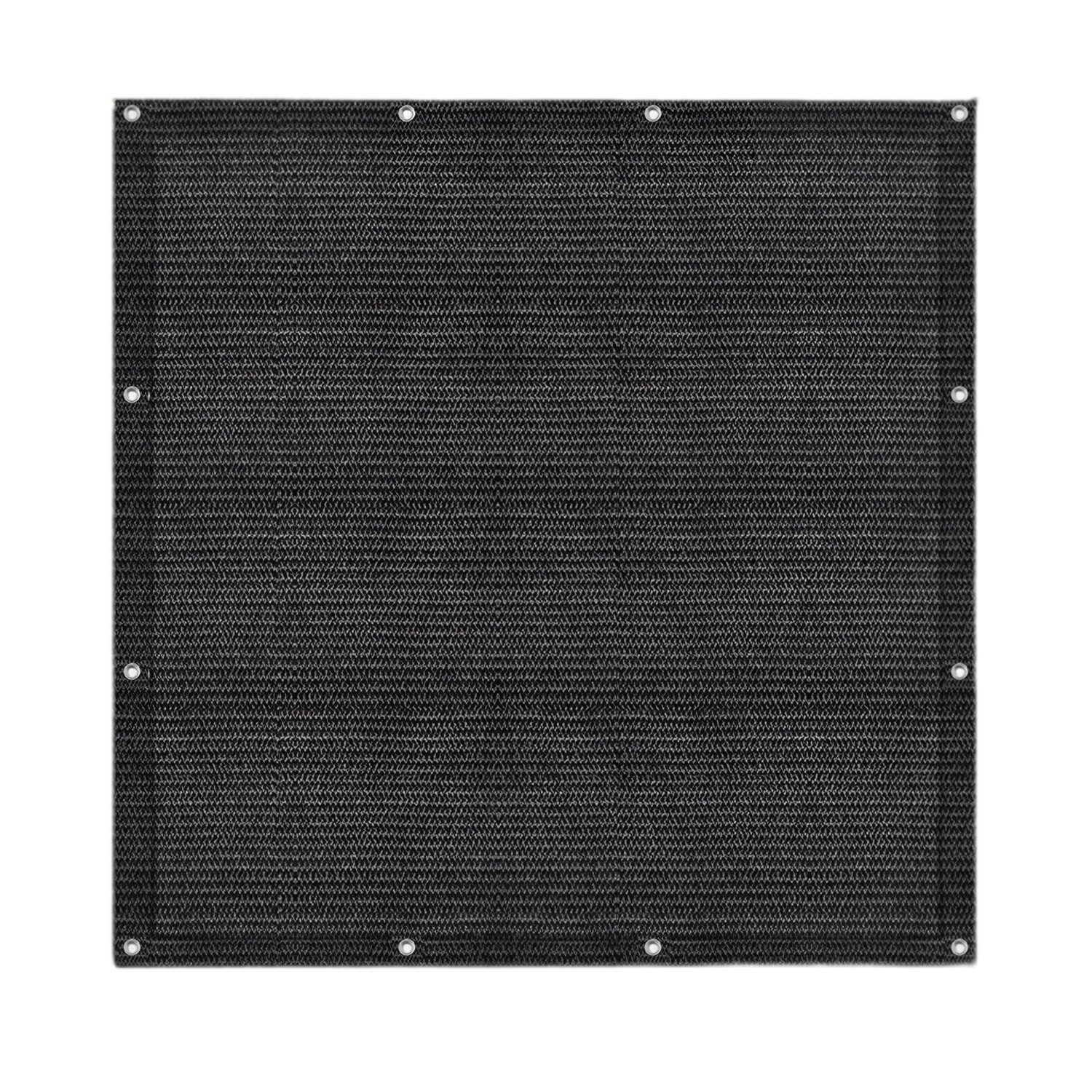 Clanmacy Zeltteppiche 200x200cm Vorzeltteppich Camping Teppich Schwarz günstig online kaufen