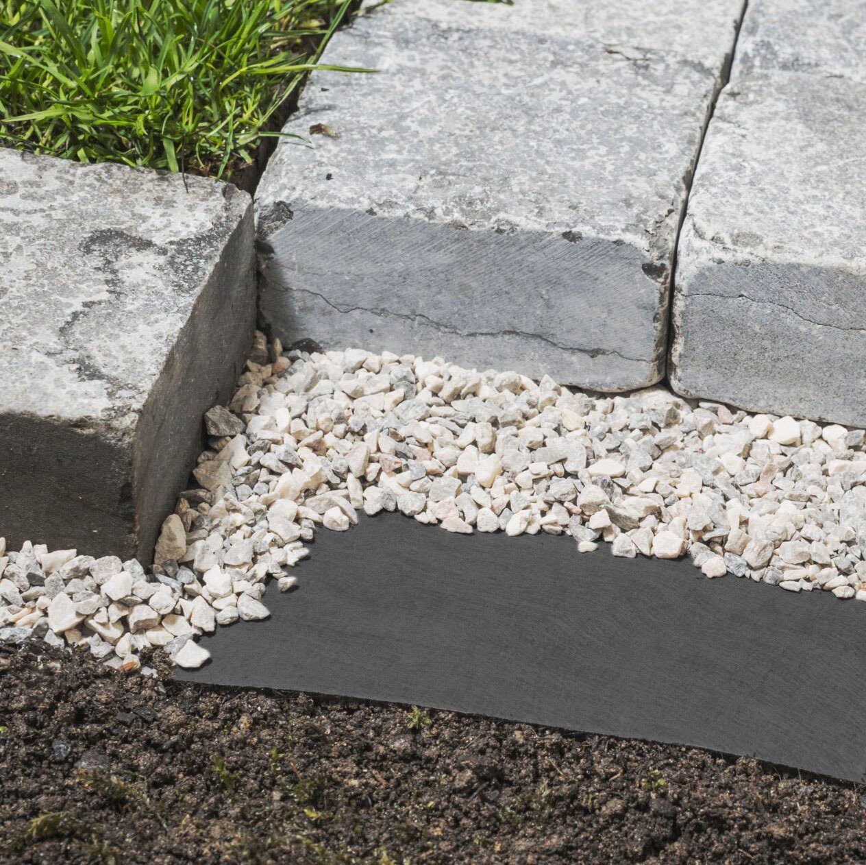 Windhager Bodenschutzvlies zur Stabilisierung des Untergrunds, Trenn-Vlies Unterlage, (1-St), für Terrassen und Wege, erhältlich in 3 x 1 oder 7 x 0,9 m, 130 g/m²