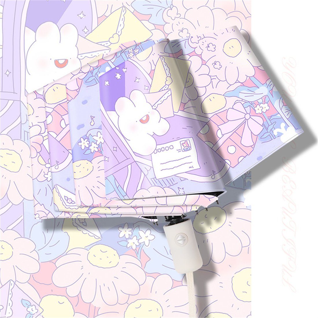 unterwegs sonnenschirm winzig Taschenschirme Illustration YOOdy~ für UV-Schutzschirm Taschenregenschirm klein