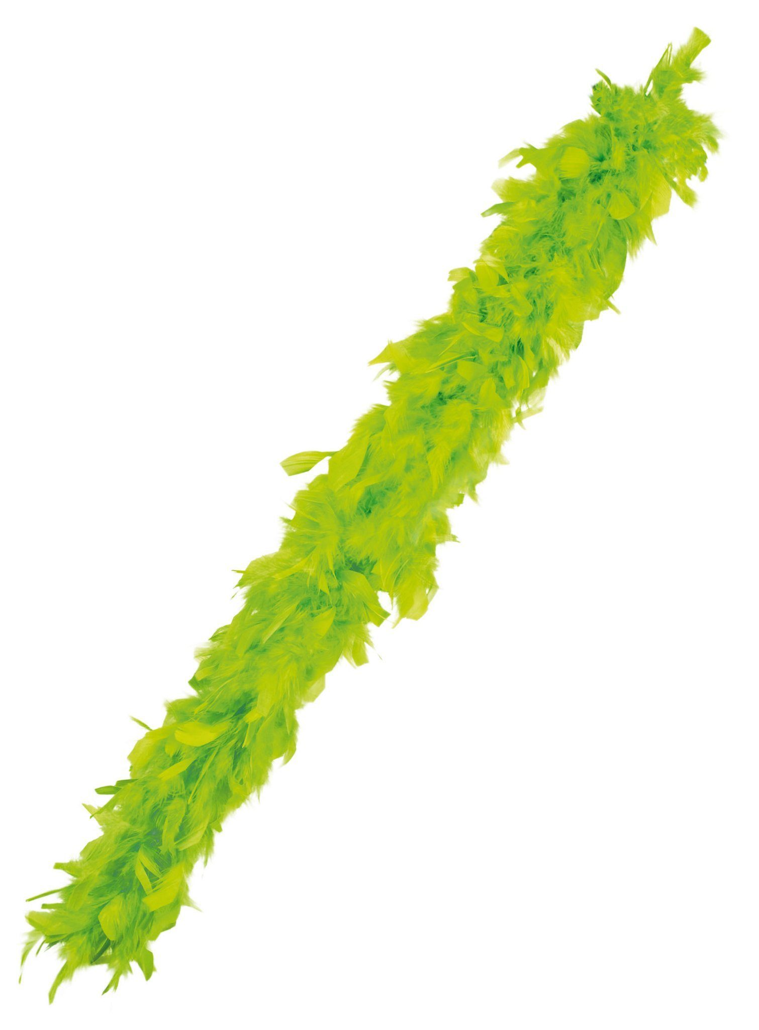 Kostüm Federboa limone