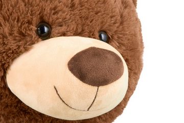 BRUBAKER Kuscheltier XXL Teddybär 100 cm mit Engelsflügel Herz (1-St), großer Teddybär, Stofftier Plüschtier Teddy Bär