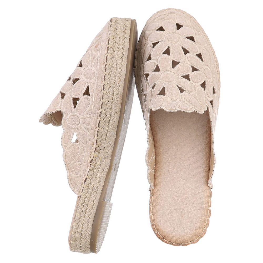 Ital-Design Damen Mules Freizeit Pantolette (88930292) Flach Pantoletten in günstig online kaufen