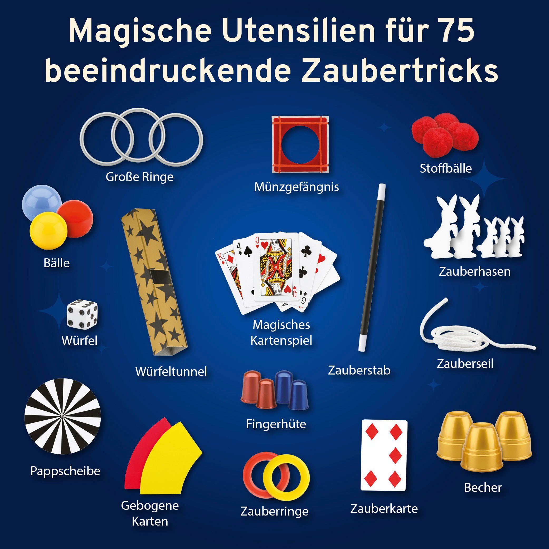 Kosmos Zauberkasten Die Zauberschule Magic Edition - Gold DFI