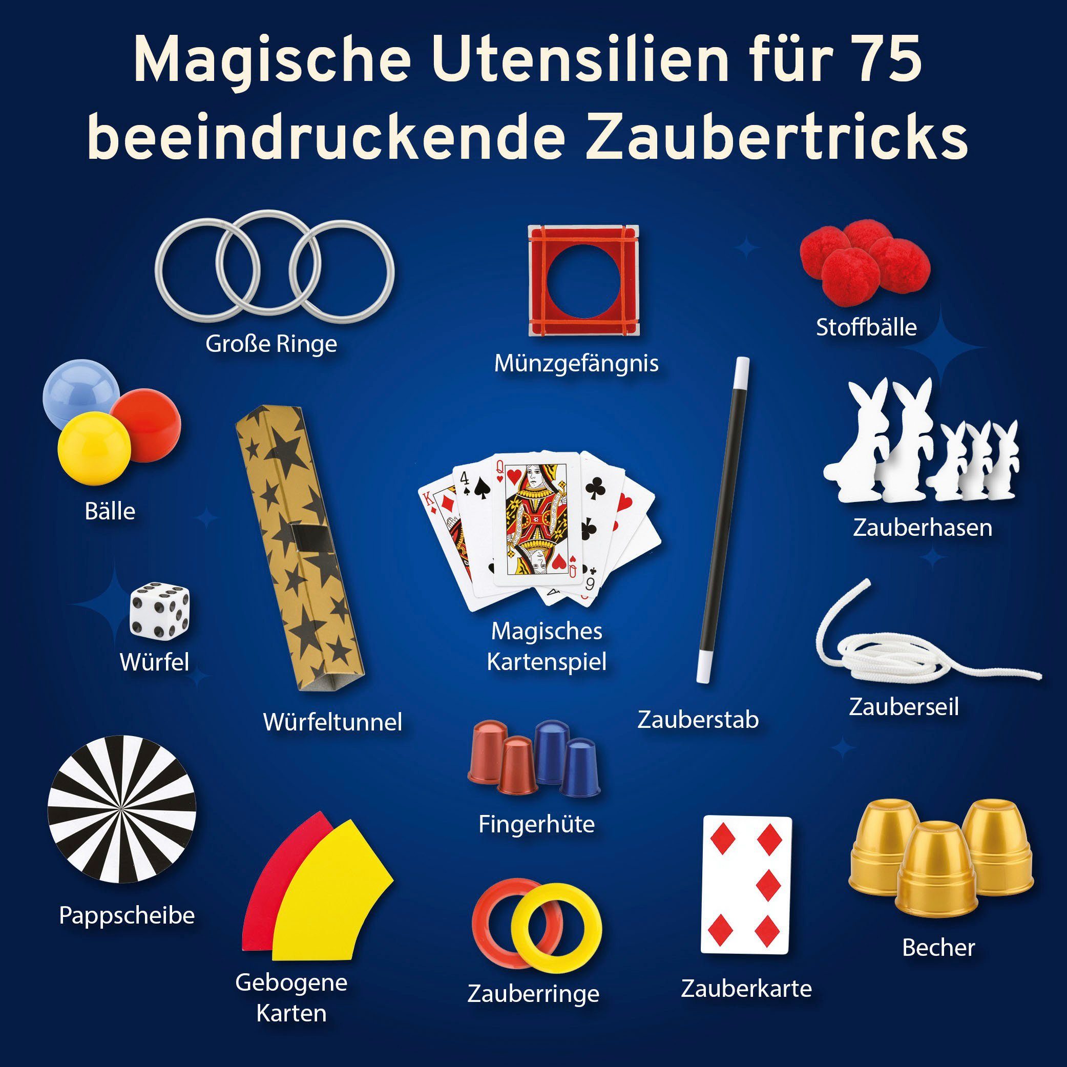 Kosmos Zauberkasten Die Zauberschule Magic - Gold Edition DFI