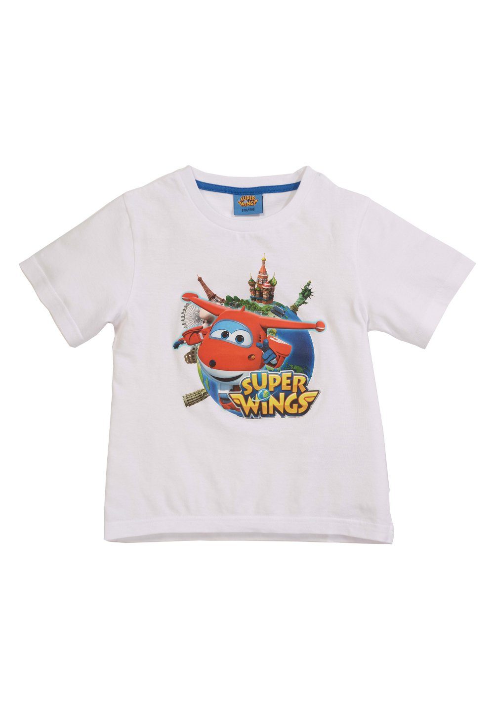 ONOMATO! T-Shirt Super Wings Kinder Jungen Kurzarm-Shirt