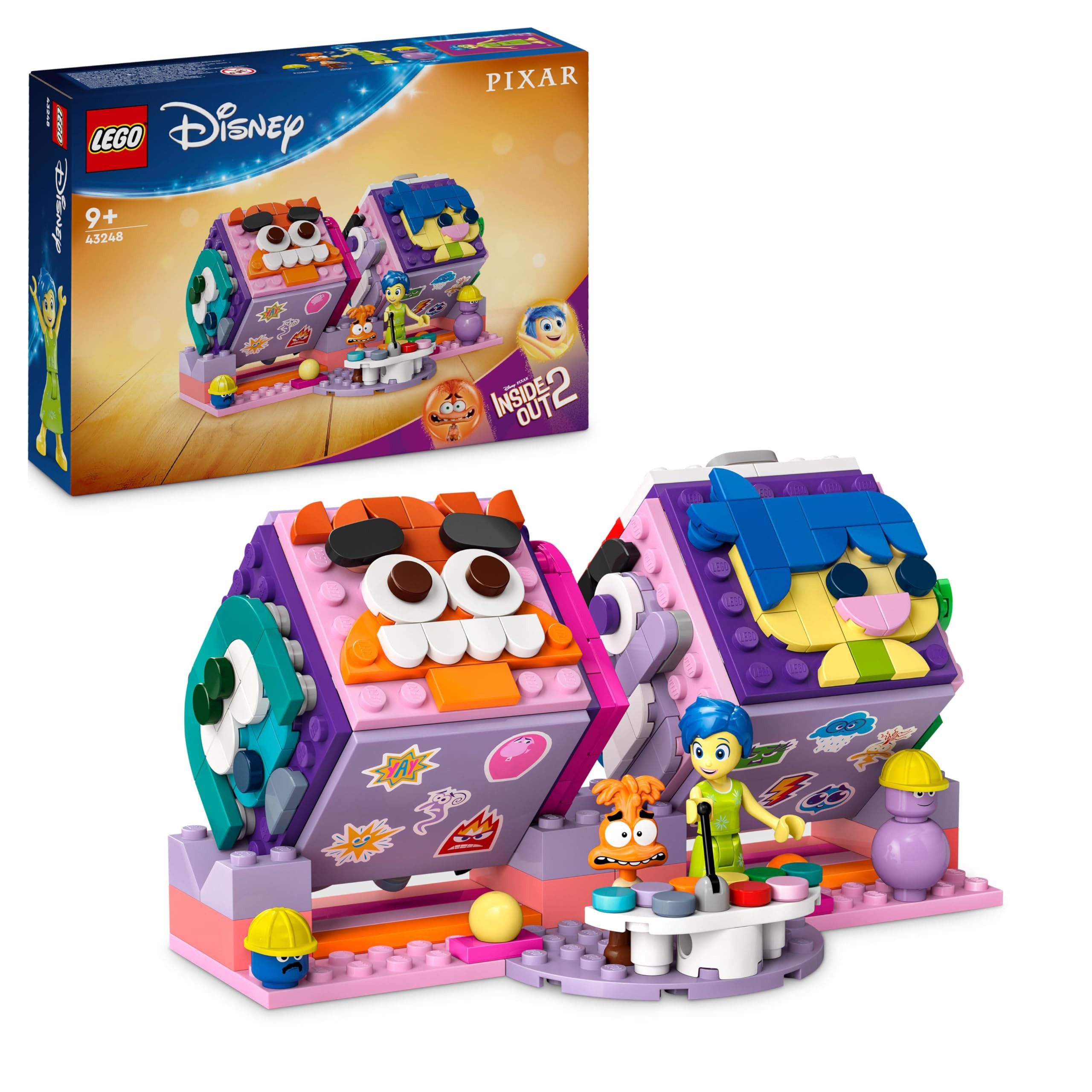 LEGO® Disney Alles steht Kopf 2 Stimmungswürfel 43248 Konstruktions-Spielset, (394 St), 394-teiliges LEGO Bauset