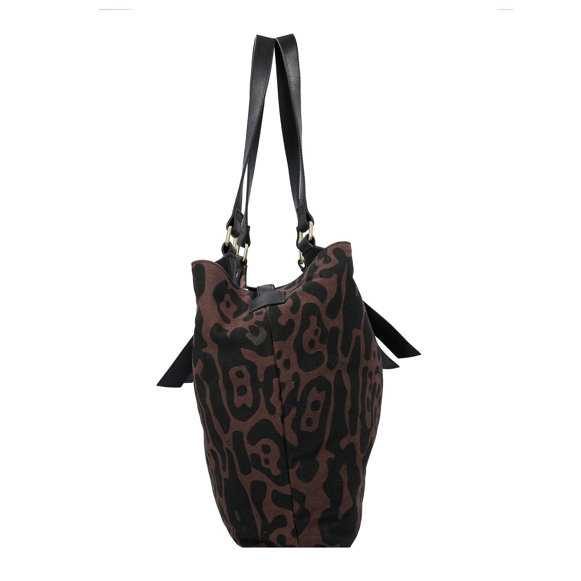 Cowboysbag Shopper Leopard chic, Canvas