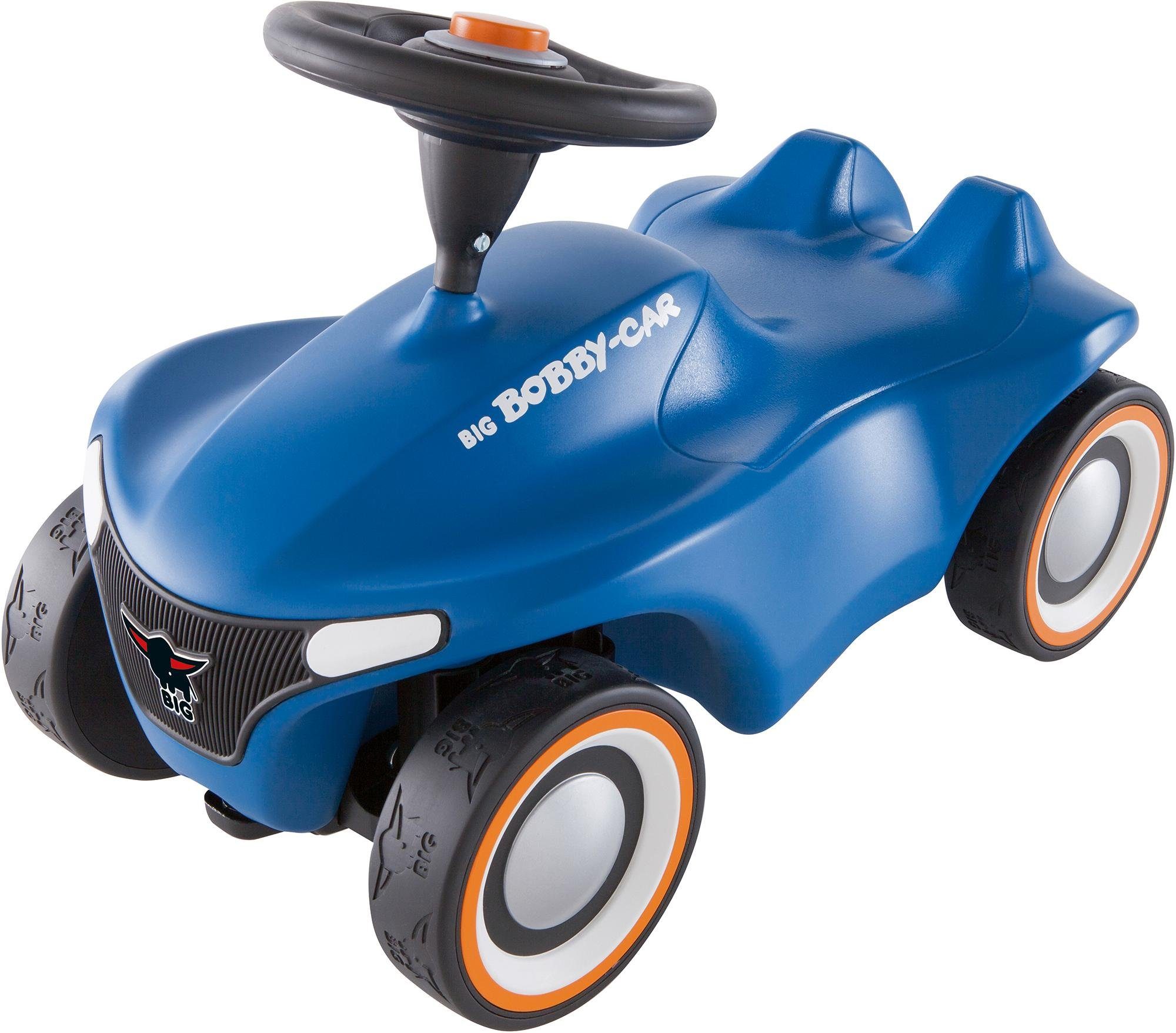 BIG Rutscherauto BIG Bobby-Car-Neo Blau, Made in Germany, Ergonomisch  geformte Sitzfläche mit Anti-Rutsch-Oberfläche