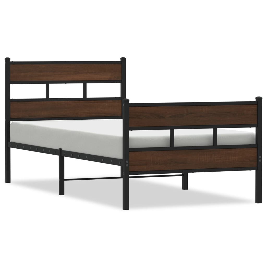 vidaXL Bett Bettgestell ohne Matratze mit günstig online kaufen