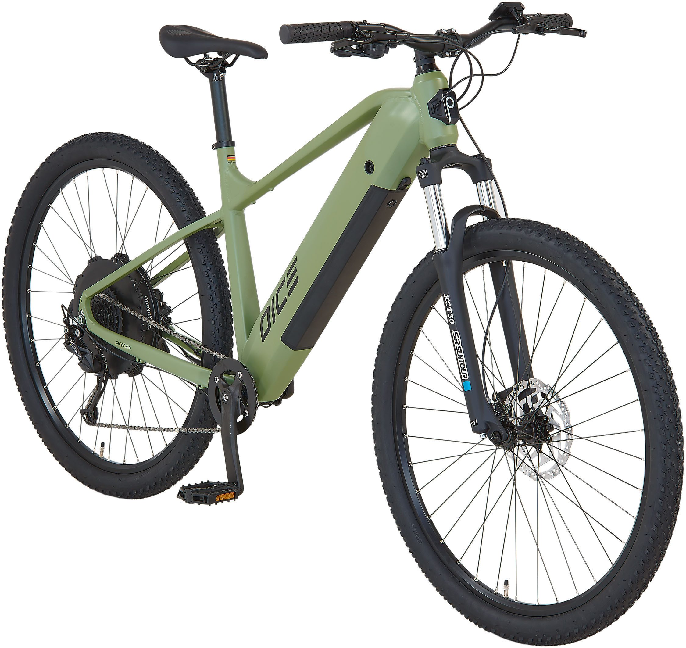 Thumbnail - Prophete E-Bike Mountainbike Dice 2.8, 9 Gang Shimano Alivio Schaltwerk, Kettenschaltung, Heckmotor, 480 Wh