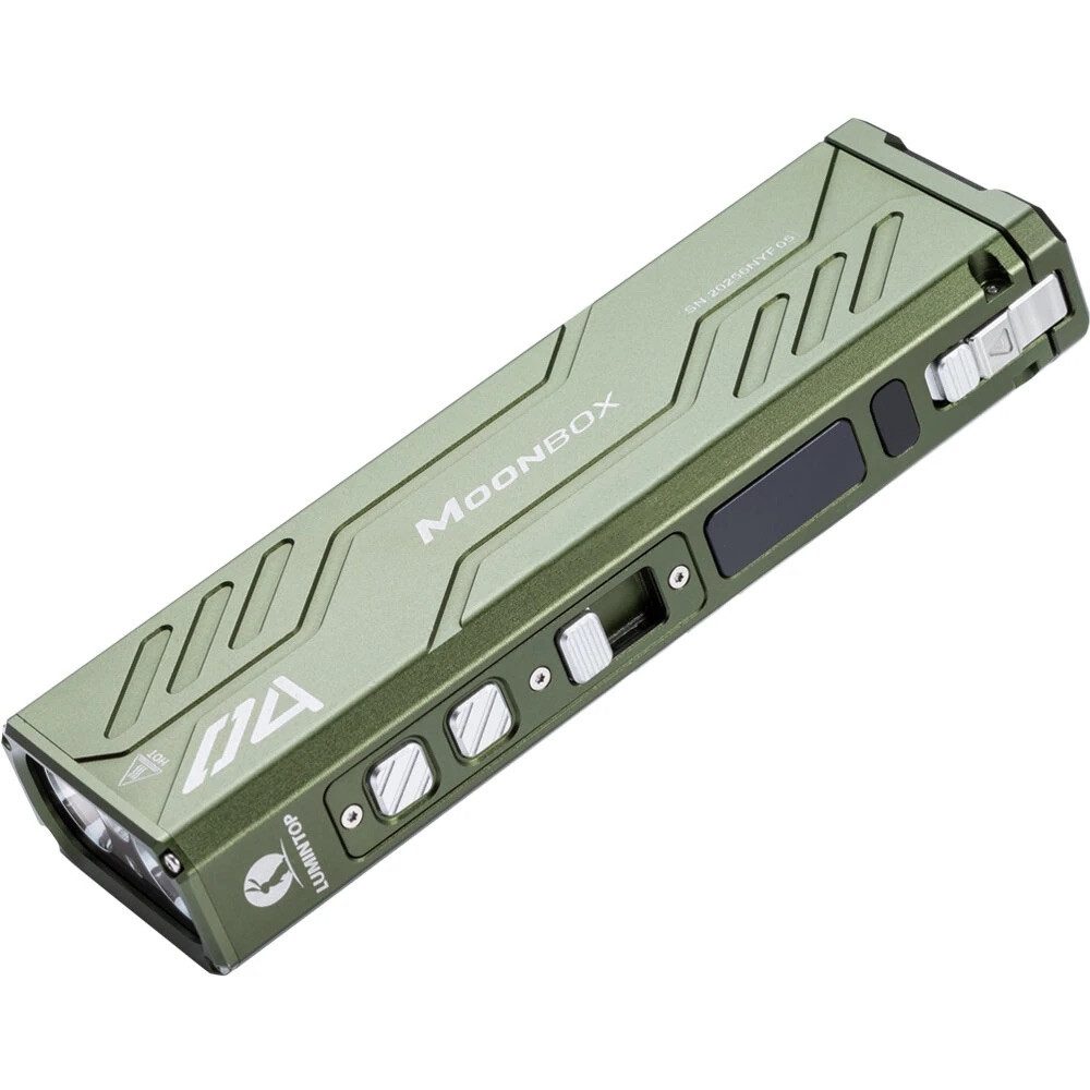 Lumintop Handleuchte Moonbox 4.0 Multifunktionslampe mit 1600 Lumen RGB Laser und UV Licht