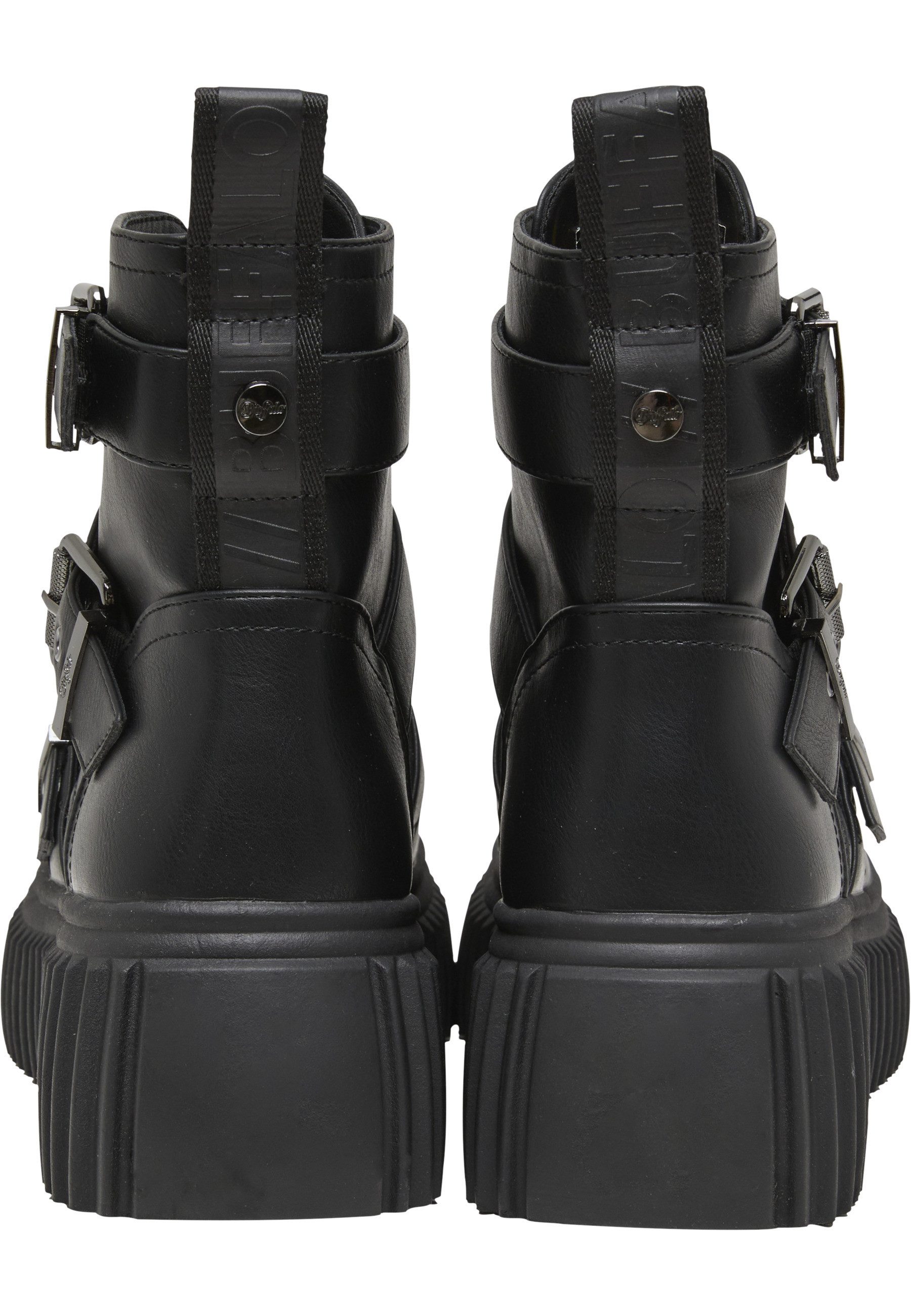 Buffalo Buffalo ZAFIR BIKER BUCKLE - VEGAN NAPPA Stiefel