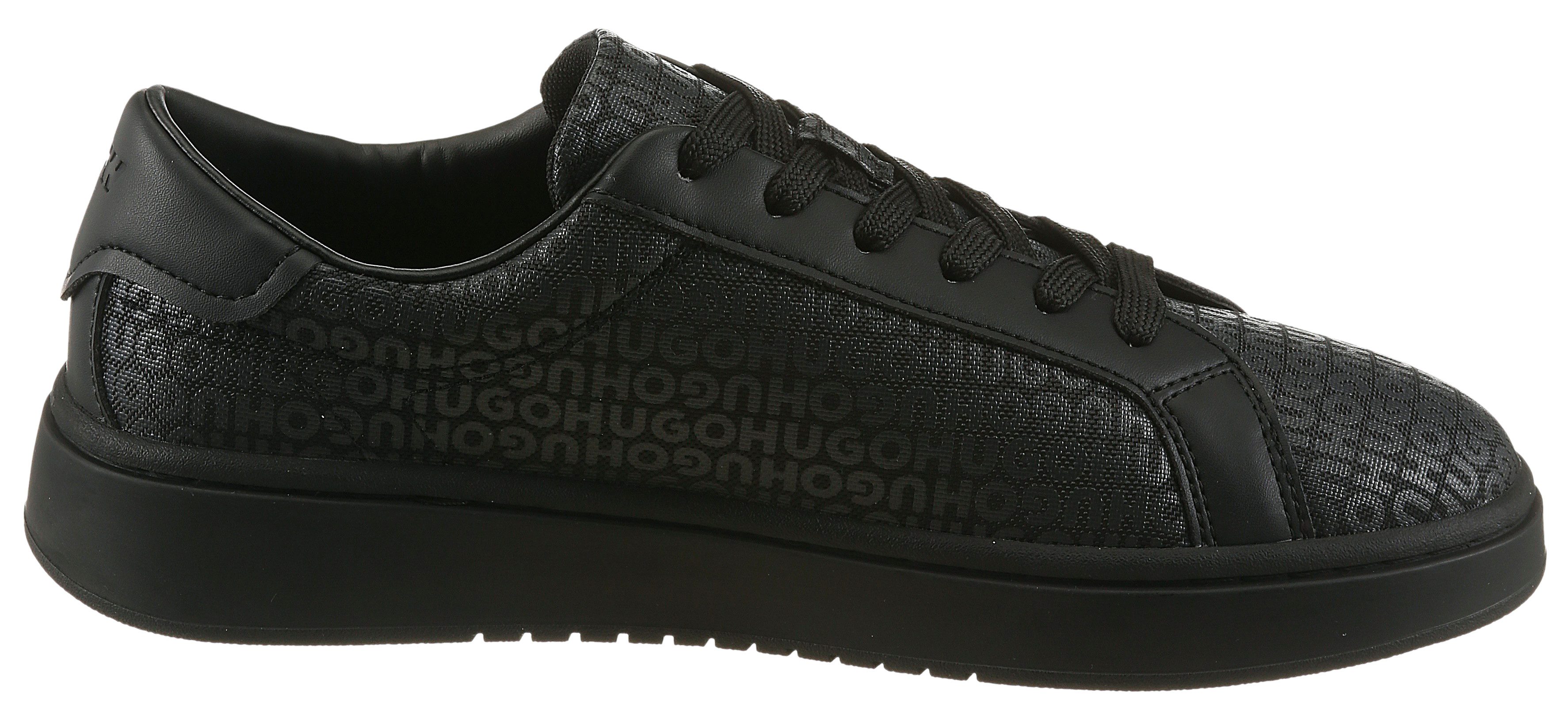 HUGO Neston_tenn Sneaker Schnürer, Halbschuh, Freizeitschuh in Skater Form – Bild 5 von 5