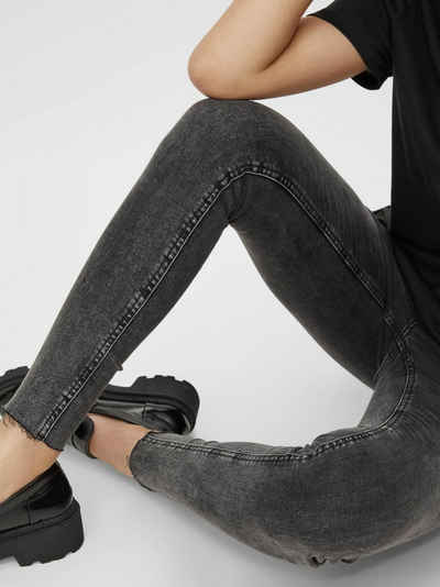 pieces 7/8-Jeans (1-tlg) Plain/ohne Details