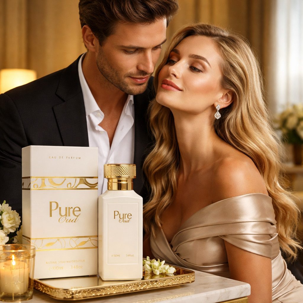 Fine Perfumery London Eau de Parfum Pure Oud Classic & Intense Unisex, Rosmarin, Cistus, Zedernholz 100 ml, 1-tlg., Hergestellt in England, Orientalisch Holzig Duft