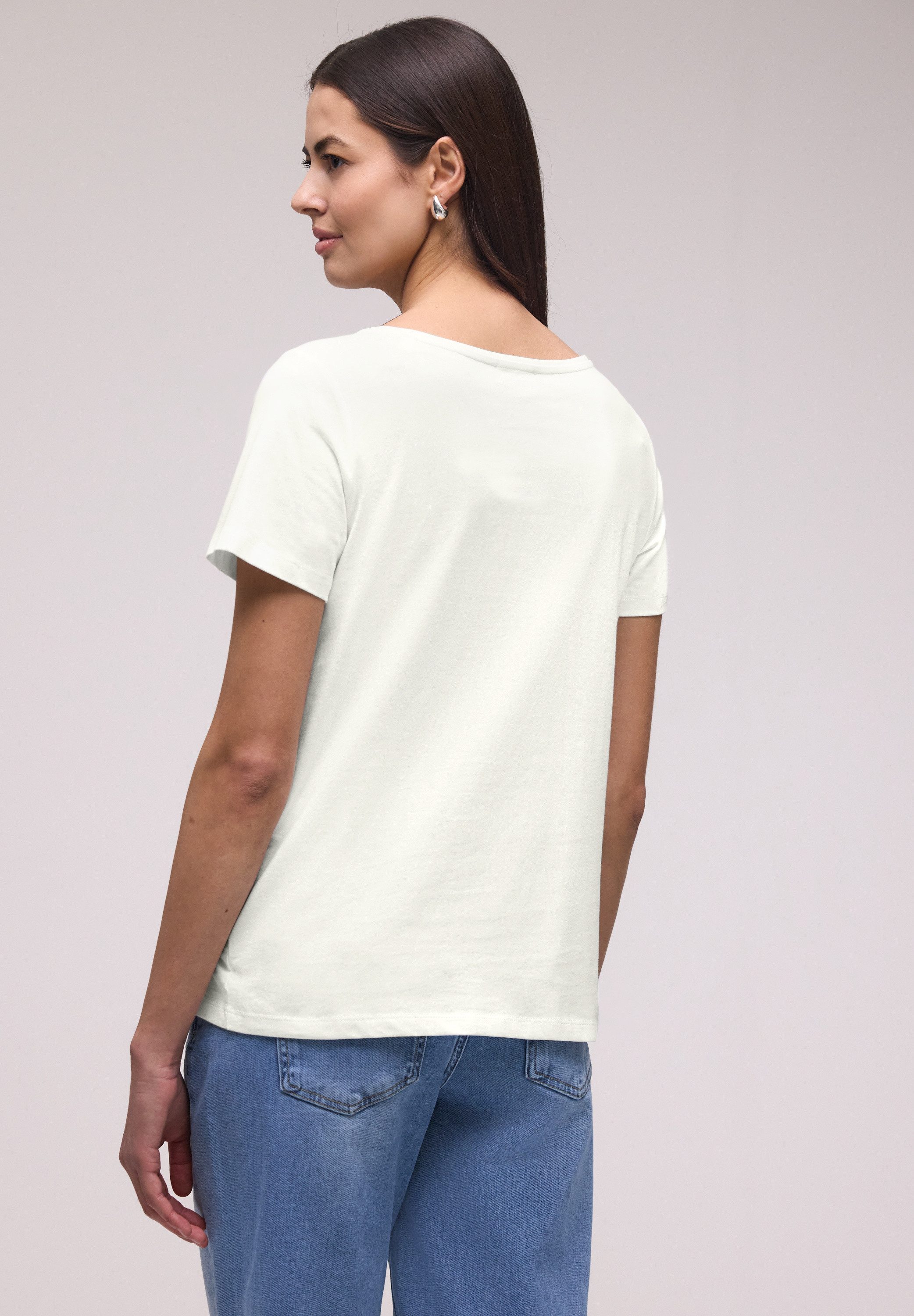 STREET ONE Print-Shirt aus reiner Baumwolle. Reduzierter Preis € 12,99. Unverbindliche Preisempfehlung € 19,99