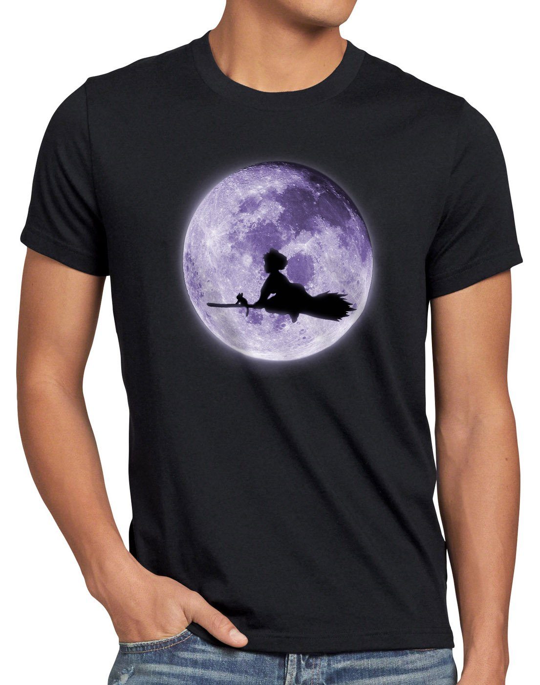 style3 T-Shirt Kikis Delivery majo no kleiner lieferservice hexe studio ghibli