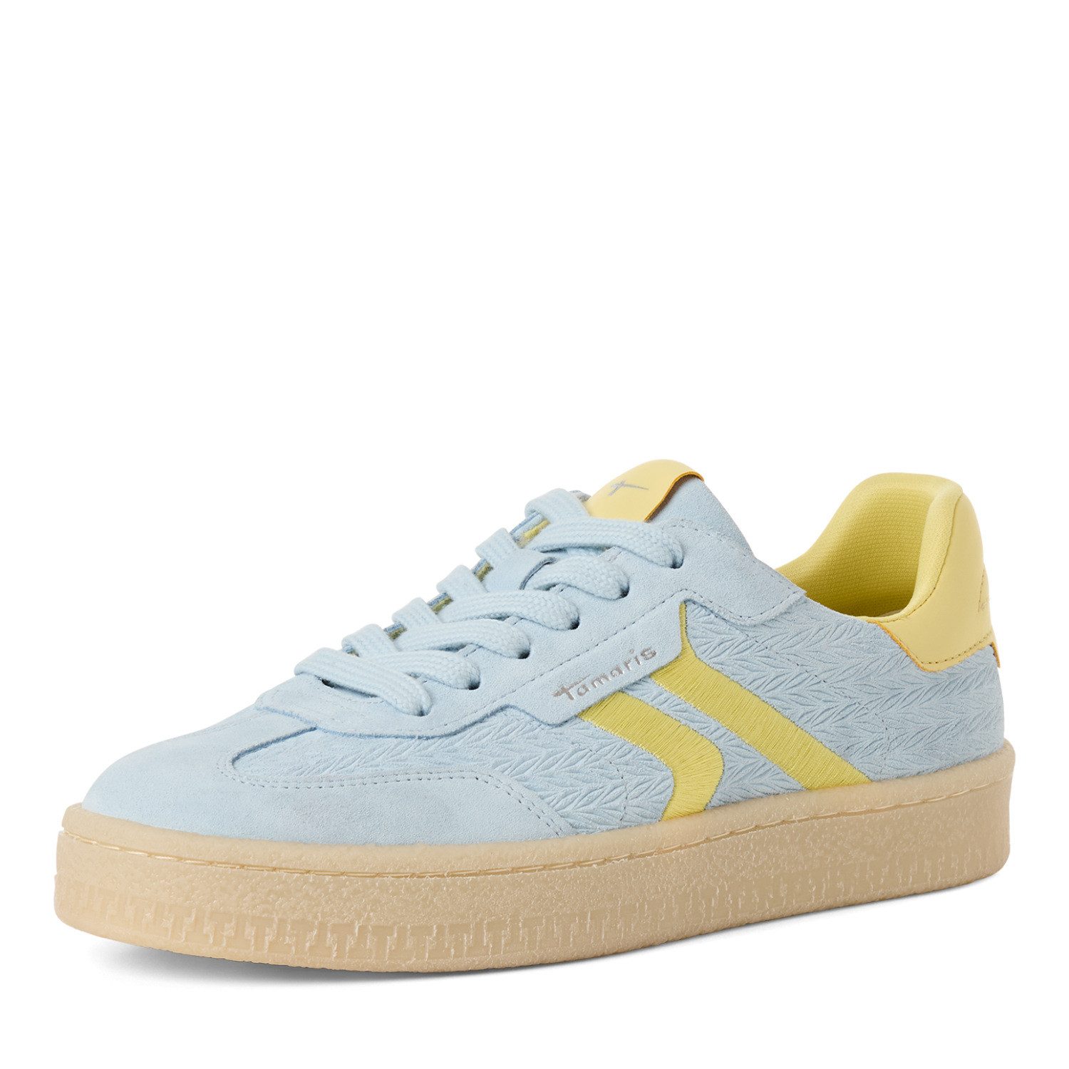 Tamaris Plateausneaker, Schnürschuh, Halbschuh, Freizeitschuh mit gepolstertem Schaftrand