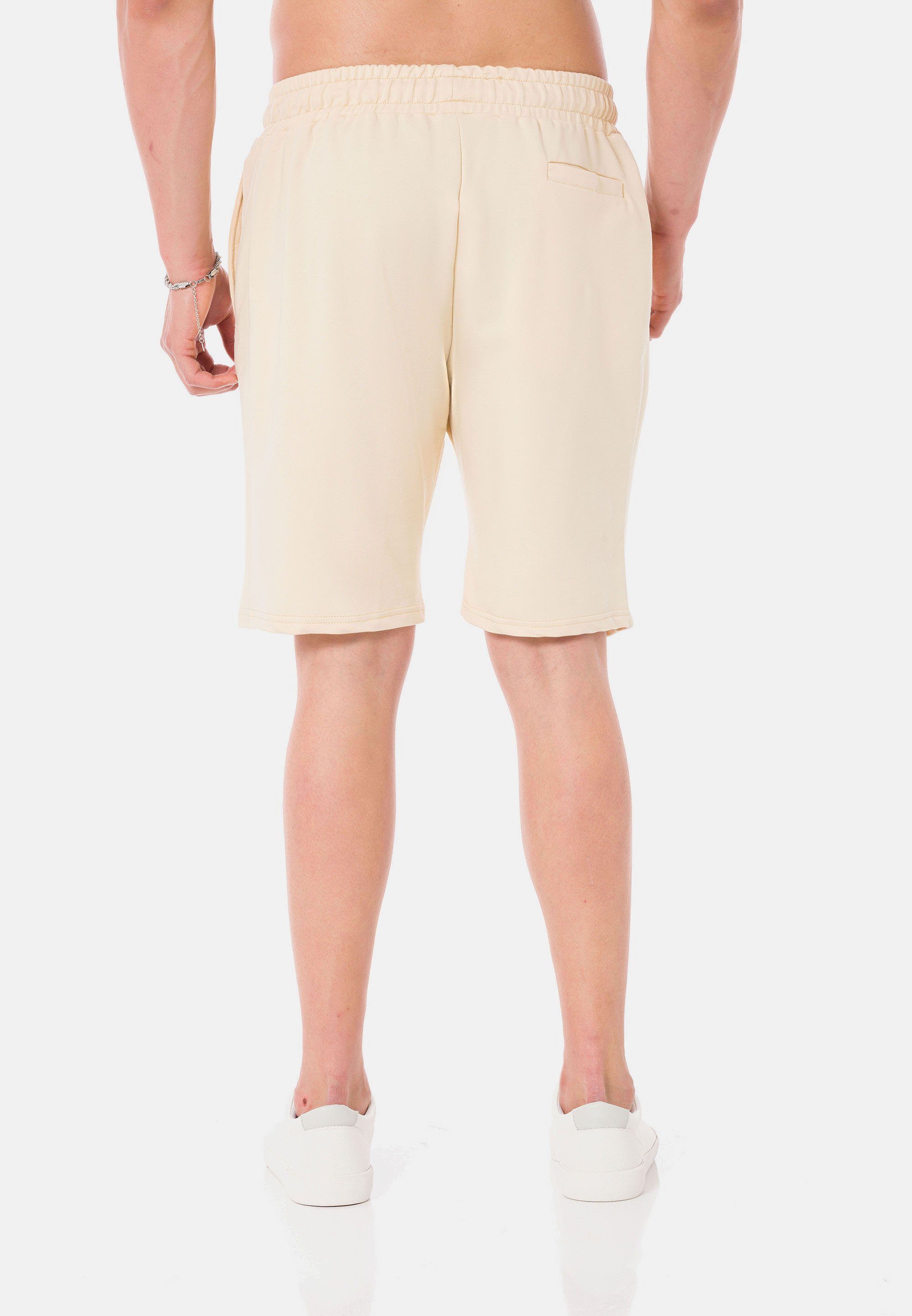 im sportlichen Weymouth Design RedBridge dezenten, Shorts beige