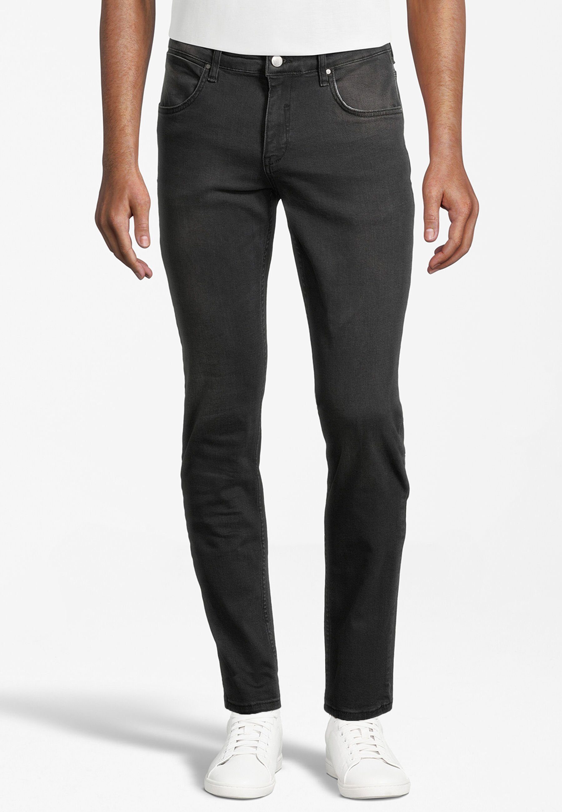 Slim-fit-Jeans black denim SteffenKlein