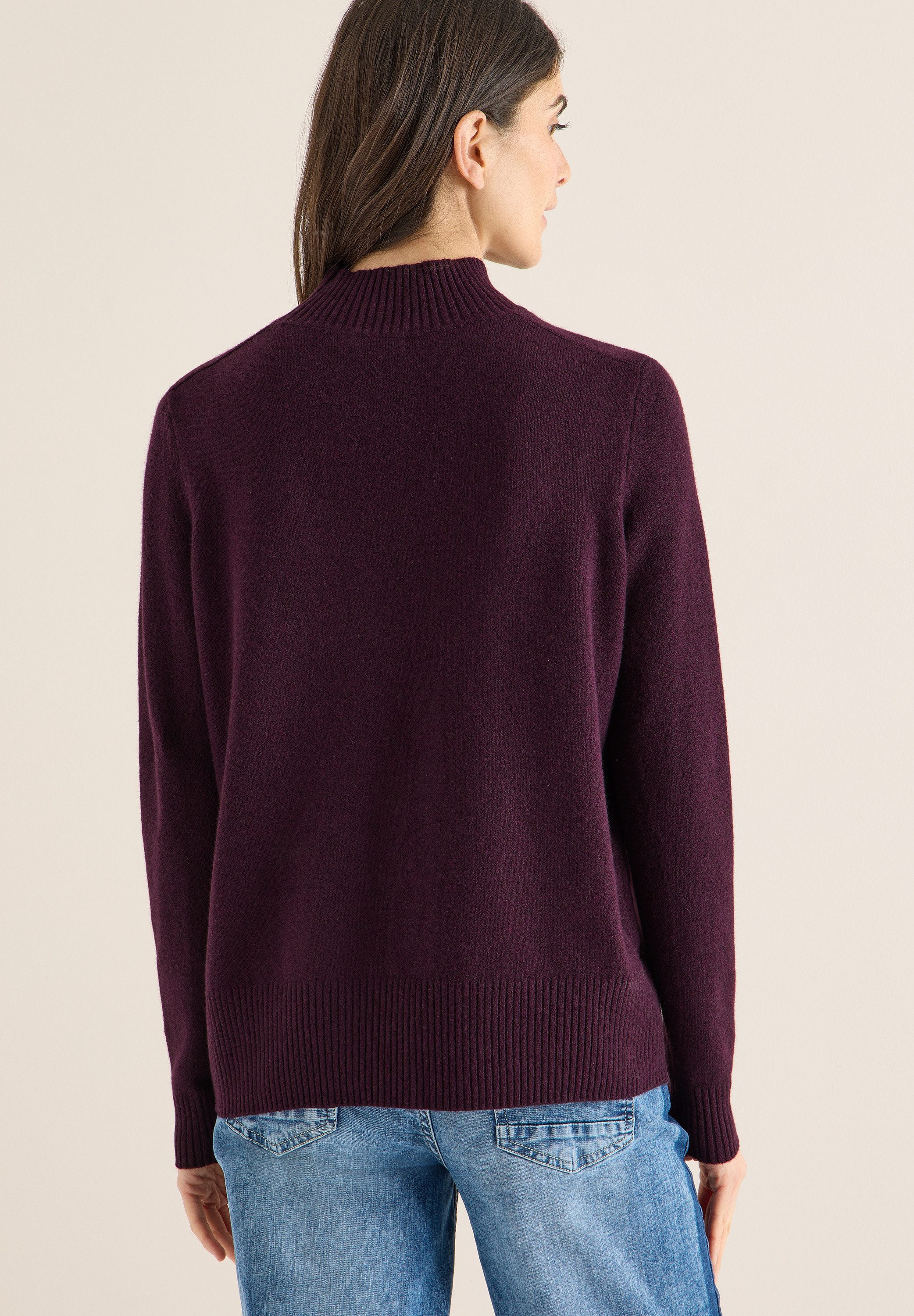 CECIL Stehkragenpullover mit Turtelneck-Stehkragen