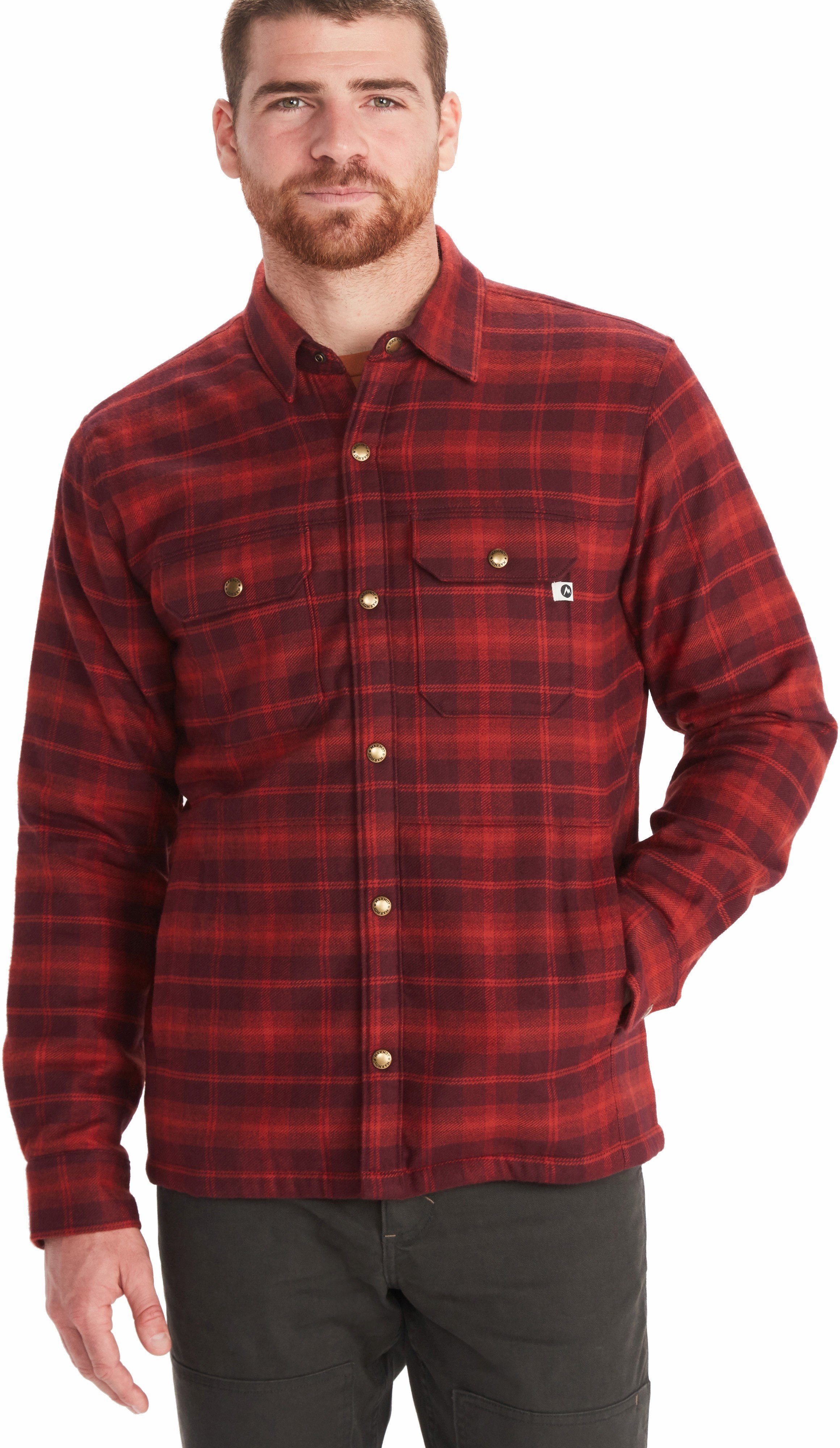 Marmot Langarmhemd Ridgefield Heavyweight Sherpa Lined Flannel