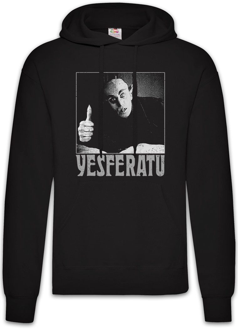 Hoodie Yesferatu Herren Hoodie Classic Movie Film Nosferatu Kinski Murnau