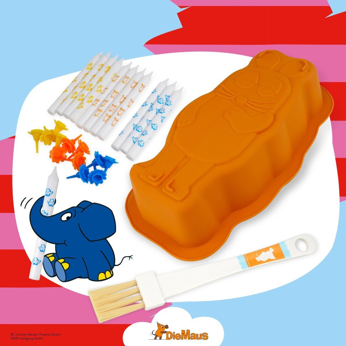 Dr. Oetker Küchenhelfer Back-Set DieMaus