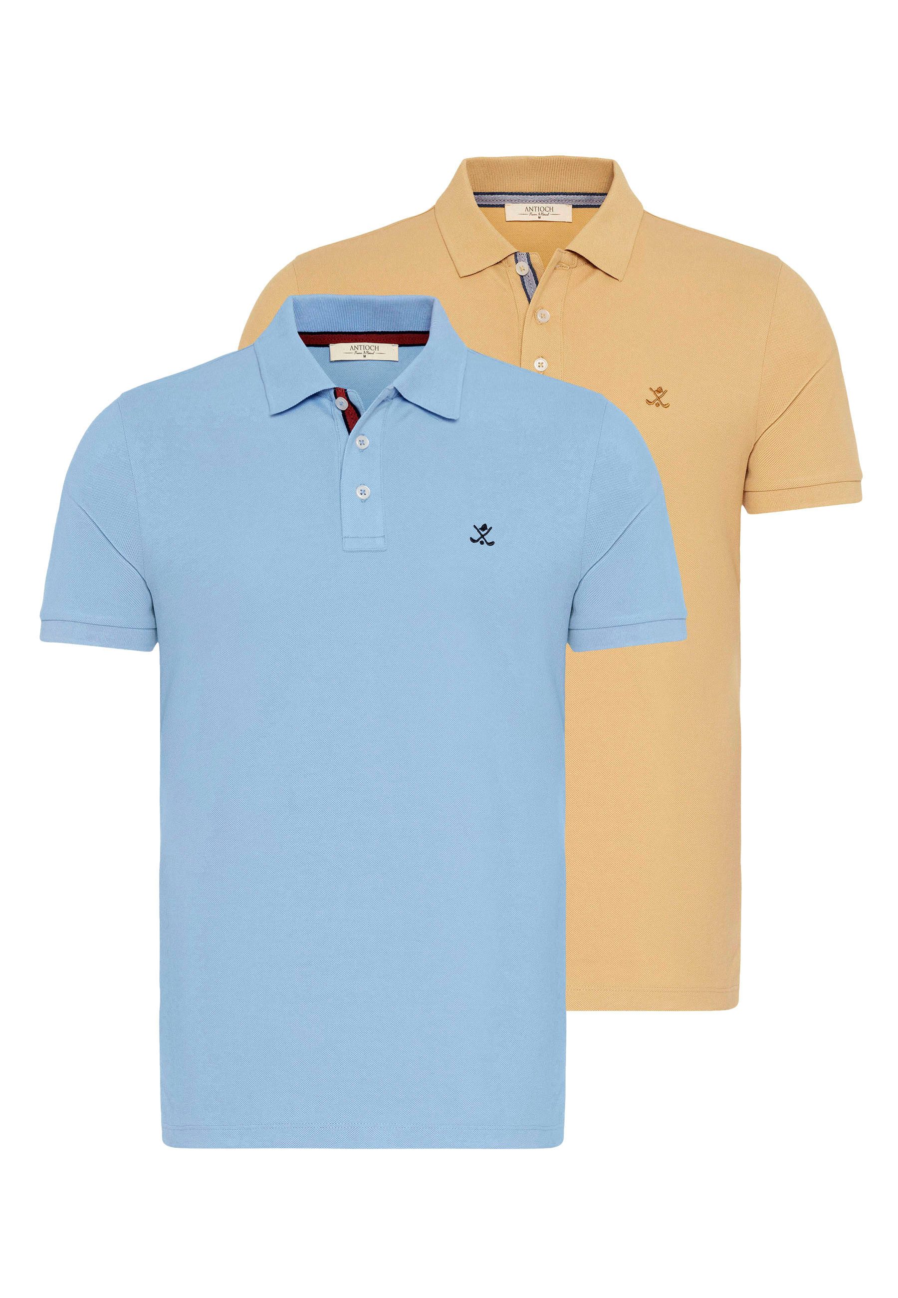 Poloshirt Beau - Polo Neck - 2 Pack - Short Sleeve - Regular Fit