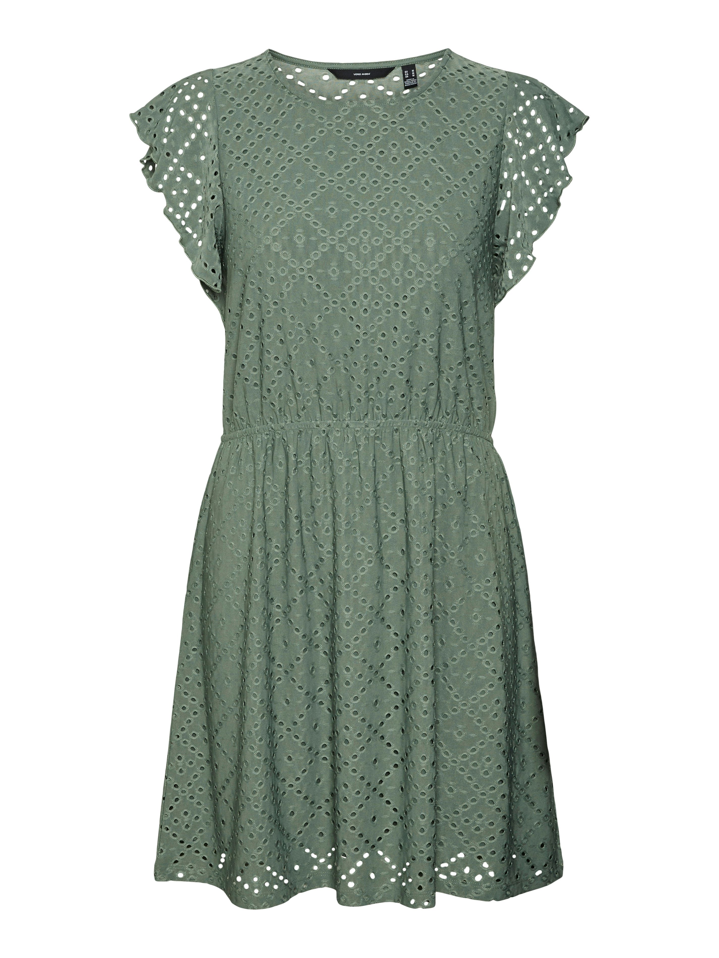 Minikleid VMTASSA SL FRILL SHORT DRESS JRS NOOS