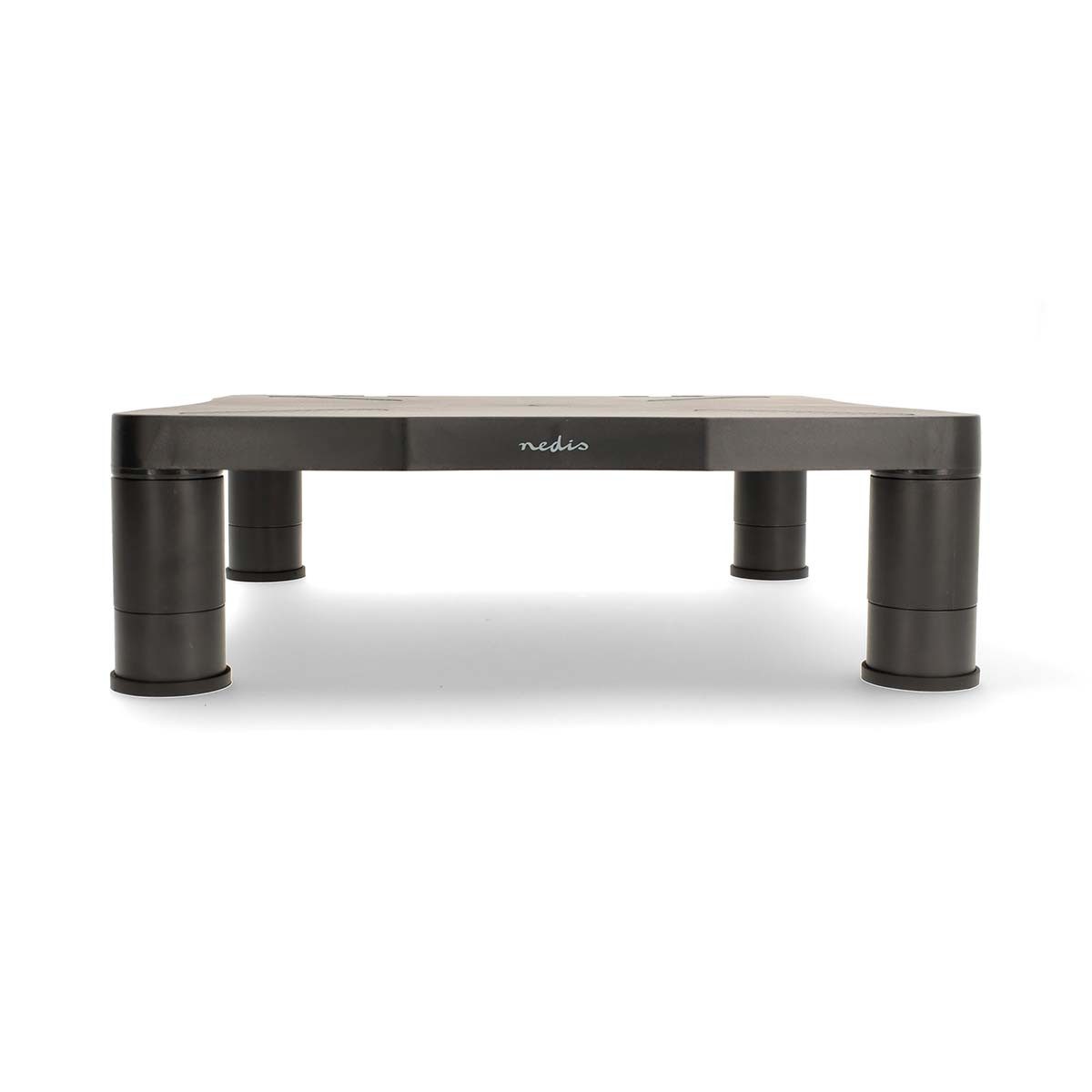 Nedis Halterung ERGOAMS110BK, (1-tlg., Höhenverstellbar, Kabelmanagementsystem, Platzsparendes Design)