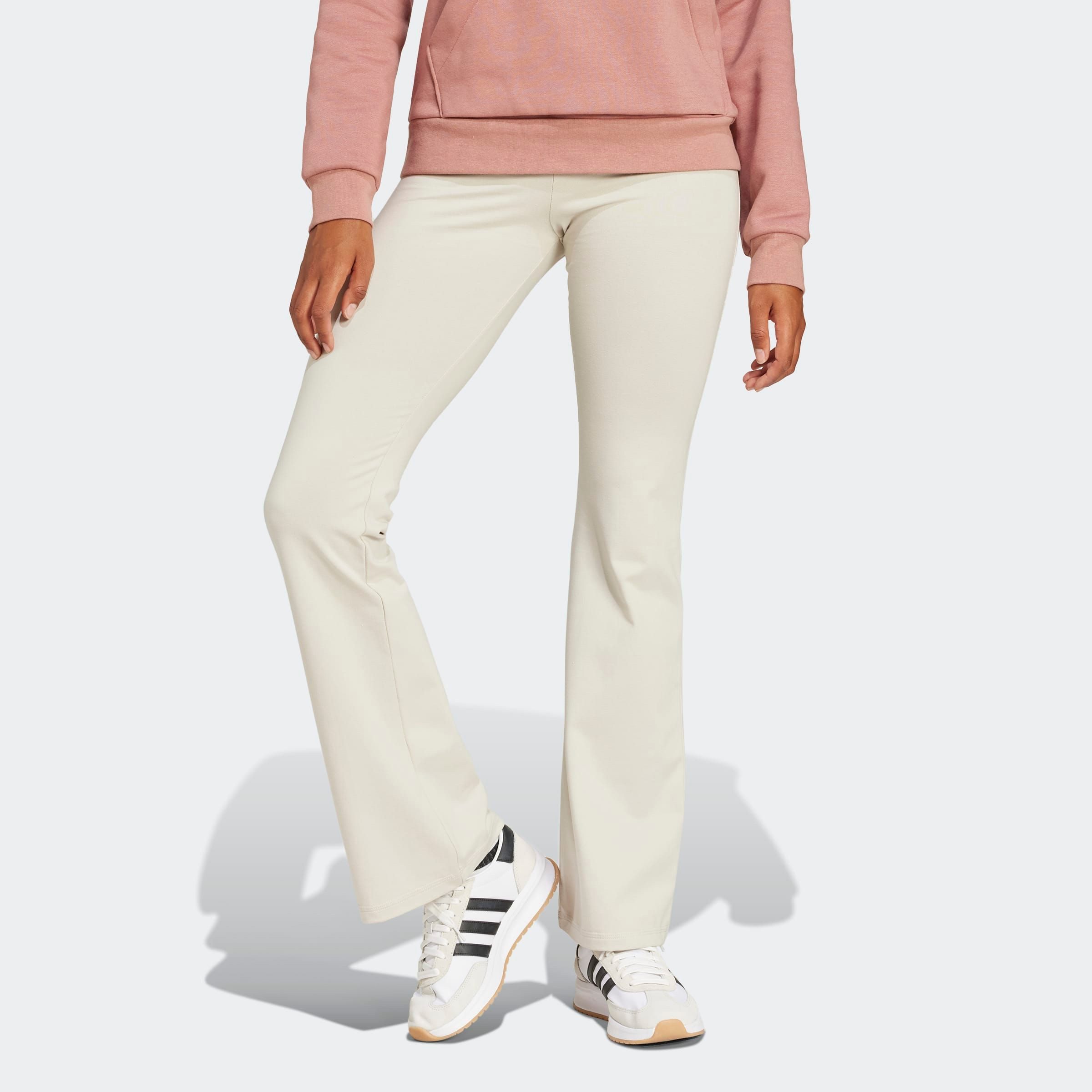 adidas Sportswear Leggings W SL SJ FLARLEG (1-tlg) Hoher Bund, ausgestellte günstig online kaufen