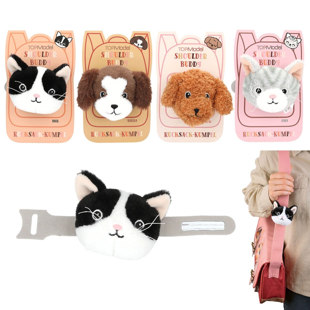 Depesche Rucksack TOPModel Rucksack Kumpel - 1 Design zufällig