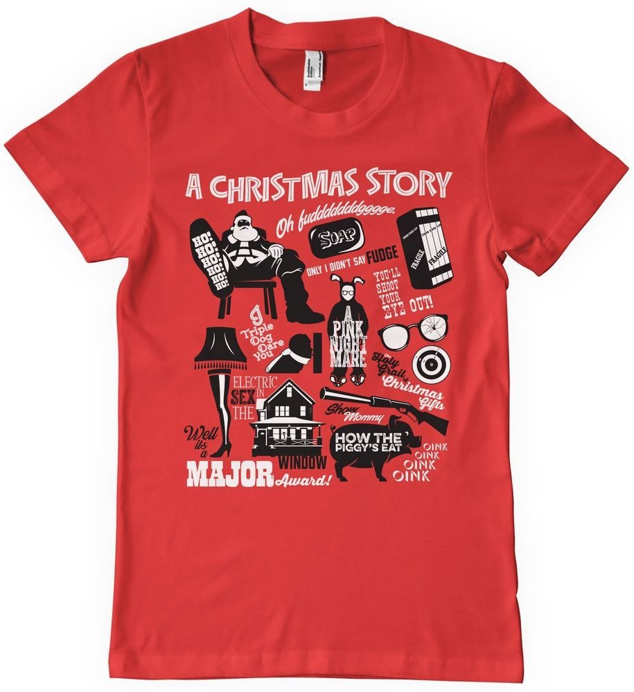 A Christmas Story T-Shirt Icons T-Shirt