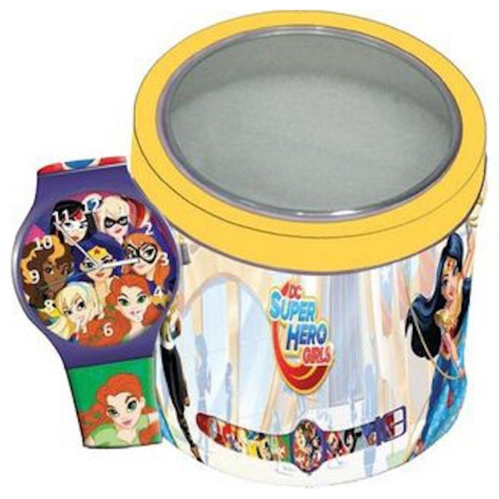 Diakakis Luxusuhr SUPER HERO GIRLS - Tin Box