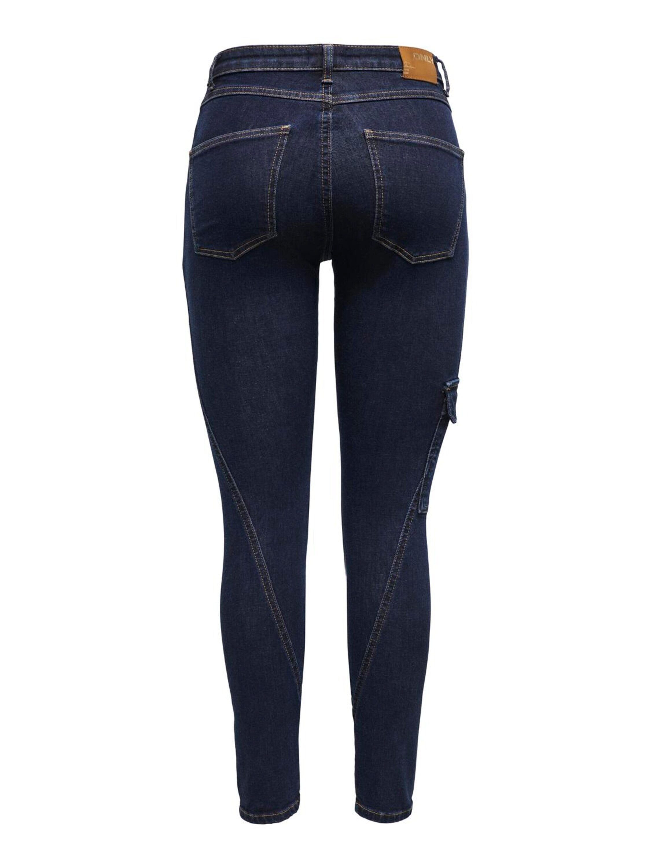 ONLY Cargojeans (1-tlg) Plain/ohne Details