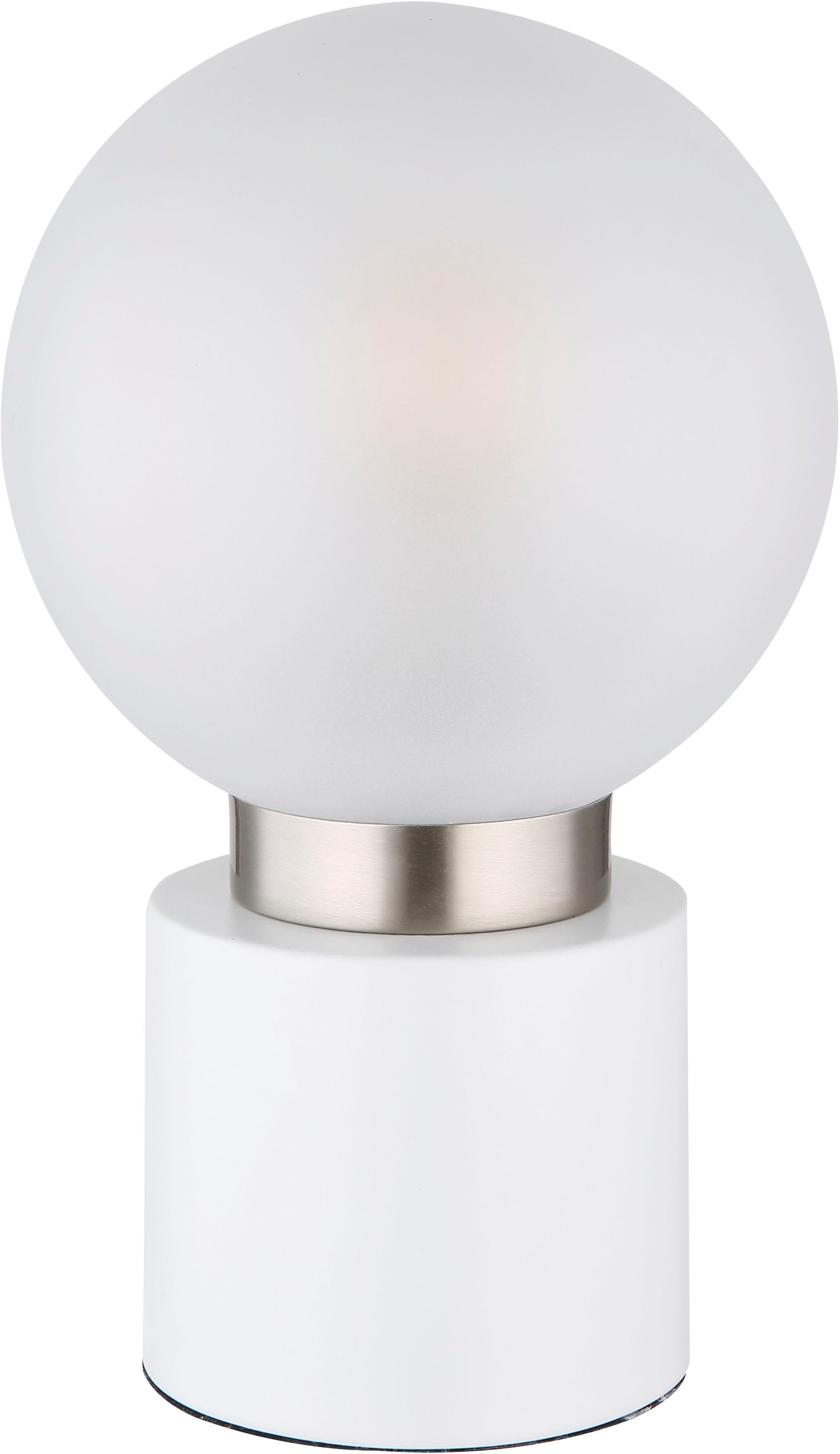 GLOBO LIGHTING Tischleuchte MARKA, ohne Leuchtmittel, Tischlampe Nachttischlampe Deko-Tischleuchte Schlafzimmer