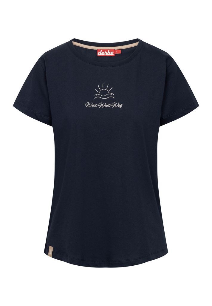 Derbe T-Shirt Weit Weg Damen (1-tlg)