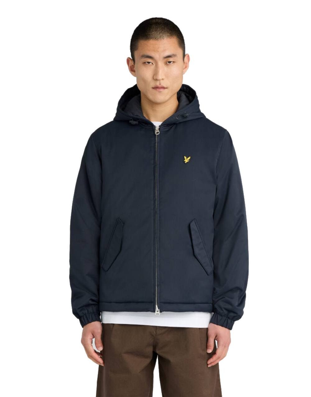 Lyle & Scott Outdoorjacke Jacke LyLe & Scott Padded Hooded Zip Through