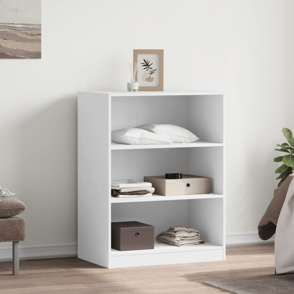 vidaXL Kleiderständer Kleiderschrank Weiß 77x48x102 cm günstig online kaufen