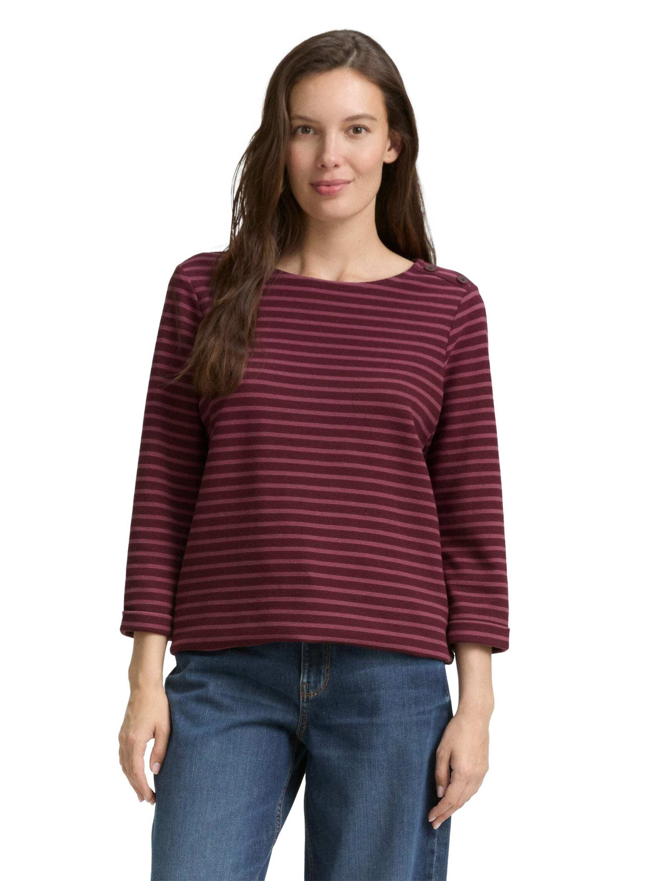 oxblood red stripe